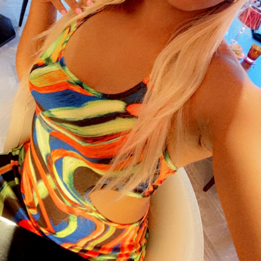 Multi color dress
